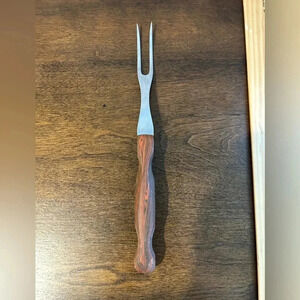Cutco #26 Vintage Turning Fork Classic Brown Handle Made in USA
